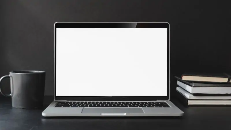blank screen