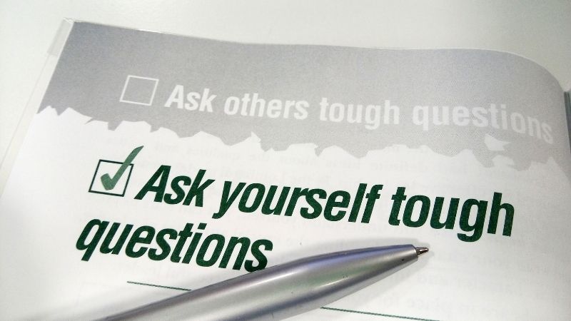 Principles for Leadership" ask yourself tough questions