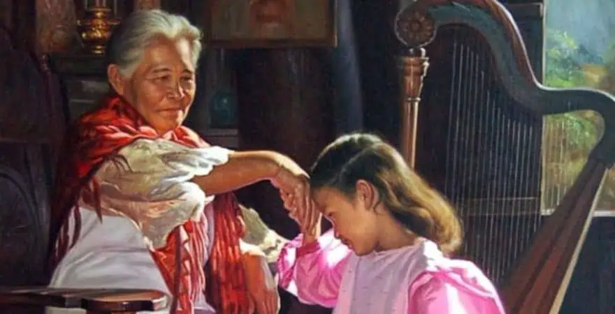 Filipino Values: Mano po.