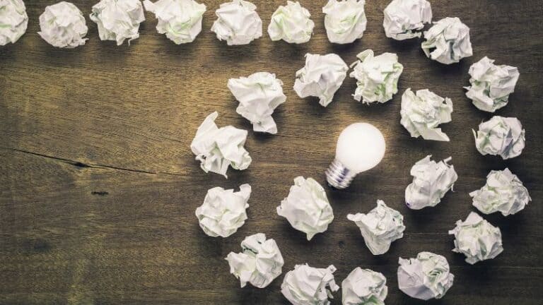 business mistakes may turn on the light bulb.