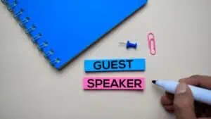 Guest Speaker intro