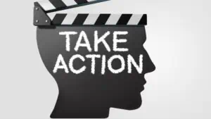 take action