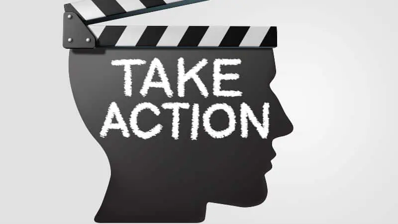 take action
