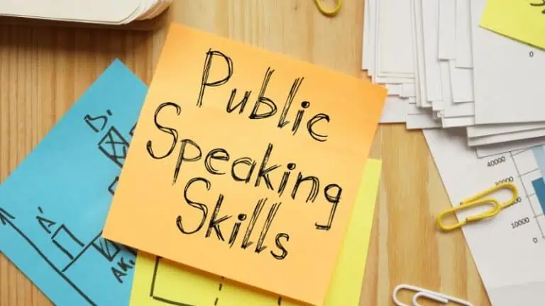 public speaking skills