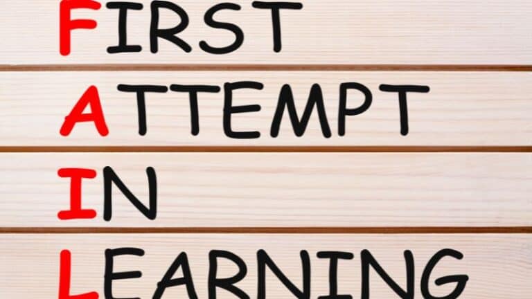 first attempt in learning