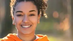 happy person