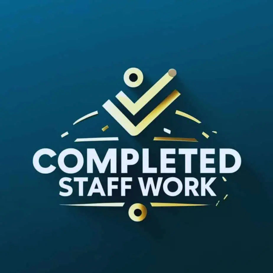 completed staff work logo