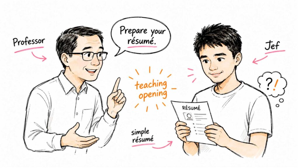 teaching opening